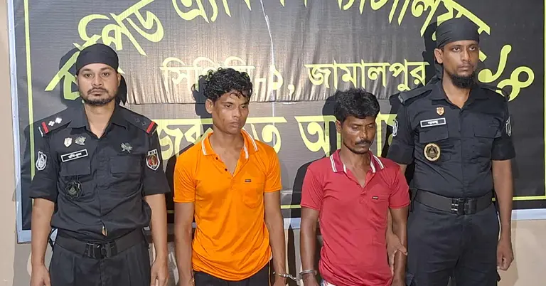 গ্রেপ্তার হওয়া অপহরণকারীরা